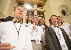 March 26, 2019: Senator Costa visits with students, professors and administrators from University of Pittsburgh on Pitt Day in Harrisburg.