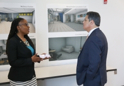 June 7, 2019: Sen. Costa tours the University of Pittsburgh Community Engagement Center in Homewood.