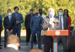 July 14, 2020:  Gov. Tom Wolf signed two policing-reform bills into law.