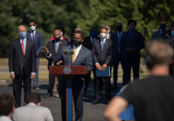 July 14, 2020:  Gov. Tom Wolf signed two policing-reform bills into law.