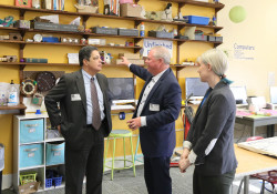 January 15, 2020: Sen. Costa toured Provident Charter School in Pittsburgh’s Troy Hill neighborhood to learn more about how the school plays a unique role in serving the needs of area students with learning differences such as dyslexia.