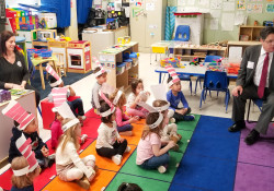 March 2, 2020: Sen. Costa reads to school children at Minadeo Elementary School and Edgewood Elementary STEAM Academy as part of Read Across America Day.