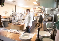 May 23, 2019: Senator Jay Costa visits Bar Marco in the Strip District as part of the Real Jobs, Real Pay Tour. This location was chosen because it is a perfect example of a business doing the right thing for their employees and paying a not only a minimum wage, but a living wage.