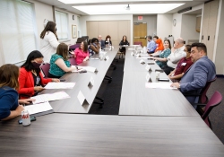May 12, 2022:  Senator Jay Costa joined Pennsylvania’s Department of Human Services (DHS) Acting Secretary Meg Snead, Senator Lindsey M. Williams, and representatives from the Jewish Family and Community Services and Pittsburgh Regional Collaborative to discuss the efforts of these local organizations in responding to the needs of refugees in the Pittsburgh area.