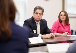 May 12, 2022:  Senator Jay Costa joined Pennsylvania’s Department of Human Services (DHS) Acting Secretary Meg Snead, Senator Lindsey M. Williams, and representatives from the Jewish Family and Community Services and Pittsburgh Regional Collaborative to discuss the efforts of these local organizations in responding to the needs of refugees in the Pittsburgh area.
