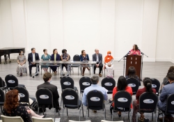 May 12, 2022:  Senator Jay Costa joined Pennsylvania’s Department of Human Services (DHS) Acting Secretary Meg Snead, Senator Lindsey M. Williams, and representatives from the Jewish Family and Community Services and Pittsburgh Regional Collaborative to discuss the efforts of these local organizations in responding to the needs of refugees in the Pittsburgh area.