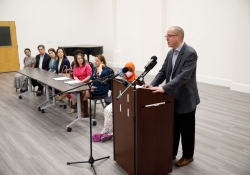 May 12, 2022:  Senator Jay Costa joined Pennsylvania’s Department of Human Services (DHS) Acting Secretary Meg Snead, Senator Lindsey M. Williams, and representatives from the Jewish Family and Community Services and Pittsburgh Regional Collaborative to discuss the efforts of these local organizations in responding to the needs of refugees in the Pittsburgh area.