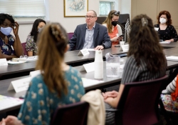 May 12, 2022:  Senator Jay Costa joined Pennsylvania’s Department of Human Services (DHS) Acting Secretary Meg Snead, Senator Lindsey M. Williams, and representatives from the Jewish Family and Community Services and Pittsburgh Regional Collaborative to discuss the efforts of these local organizations in responding to the needs of refugees in the Pittsburgh area.