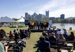 October 3, 2025: Senator Costa joins Governor Shapiro and Lieutenant Governor Davis to  mark major progress in historic plan to revitalize downtown Pittsburgh with targeted investments to make the city cleaner and safer.