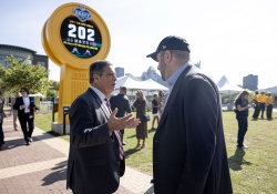 October 3, 2025: Senator Costa joins Governor Shapiro and Lieutenant Governor Davis to  mark major progress in historic plan to revitalize downtown Pittsburgh with targeted investments to make the city cleaner and safer.