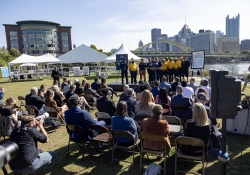 October 3, 2025: Senator Costa joins Governor Shapiro and Lieutenant Governor Davis to  mark major progress in historic plan to revitalize downtown Pittsburgh with targeted investments to make the city cleaner and safer.