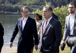 October 3, 2025: Senator Costa joins Governor Shapiro and Lieutenant Governor Davis to  mark major progress in historic plan to revitalize downtown Pittsburgh with targeted investments to make the city cleaner and safer.