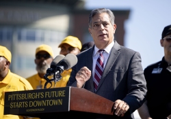 October 3, 2025: Senator Costa joins Governor Shapiro and Lieutenant Governor Davis to  mark major progress in historic plan to revitalize downtown Pittsburgh with targeted investments to make the city cleaner and safer.