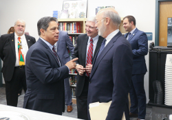 September 27, 2019: Sen. Costa Joins Gov. Wolf  to Tour Riverview Junior-Senior High School and Oakmont Bakery .