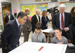 September 27, 2019: Sen. Costa Joins Gov. Wolf  to Tour Riverview Junior-Senior High School and Oakmont Bakery .