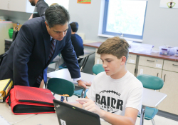 September 27, 2019: Sen. Costa Joins Gov. Wolf  to Tour Riverview Junior-Senior High School and Oakmont Bakery .