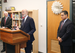 September 27, 2019: Sen. Costa Joins Gov. Wolf  to Tour Riverview Junior-Senior High School and Oakmont Bakery .