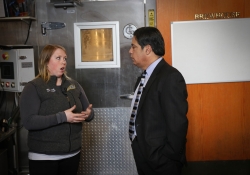 February 24, 2016: Sen. Costa Tours the Rock Bottom Restaurant & Brewery in Pittsburgh.