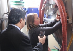 February 24, 2016: Sen. Costa Tours the Rock Bottom Restaurant & Brewery in Pittsburgh.