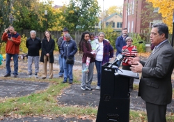 November 1, 2022: Senator Jay Costa joins DCNR Secretary Cindy Adams Dunn to visit Wilkinsburg to announce $110,000 in new grant funding to help rehabilitate Rosa Parks Park in the Allegheny County borough.