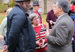 November 1, 2022: Senator Jay Costa joins DCNR Secretary Cindy Adams Dunn to visit Wilkinsburg to announce $110,000 in new grant funding to help rehabilitate Rosa Parks Park in the Allegheny County borough.