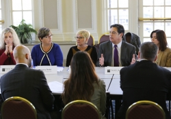 February 22, 2016: Sen. Costa Participates in a Roundtable Discussion at the University of Pittsburgh on Campus Sexual Assault Prevention