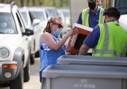 April 10, 2021: Senator Costa hosts a Shredding Event.