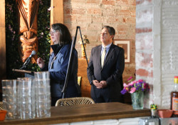 February 13, 2020: Sen. Costa joins state Rep. Dan Frankel in Squirrel Hill to call for expanded smoking ban in public spaces.