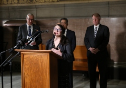 March 16, 2022 − In an effort to strengthen health protections for Pennsylvania workers, state Rep. Dan Frankel and state Sen. Jay Costa, both D-Allegheny, have introduced the Protecting Workers from Secondhand Smoke Act.