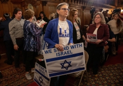 October 18, 2023: Senator Costa joins Governor Josh Shapiro and the Pennsylvania Jewish Legislative Caucus to stand against terror and in the support of the people of Israel. Governor Shapiro issued a proclamation in support of the Pennsylvania Jewish community and allies who stand together against hate, terror, and violence.