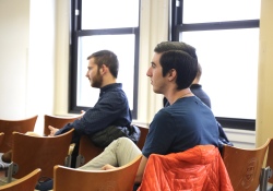 November 18, 2022: Sen. Costa and Rep. Frankel speak to students at the University of Pittsburgh about careers in public service.