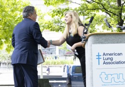 May 7, 2024: Sen. Costa spoke to the crowd of more than 600 students who gathered for the annual Day at the Capitol for the Tobacco Resistance Unit, a youth program affiliated with the American Lung Association.
