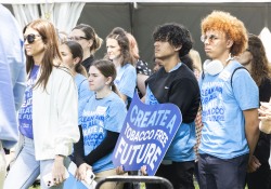 May 7, 2024: Sen. Costa spoke to the crowd of more than 600 students who gathered for the annual Day at the Capitol for the Tobacco Resistance Unit, a youth program affiliated with the American Lung Association.