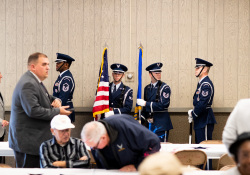 November 8, 2019: Senator Jay Costa hosts luncheon to honor veterans.