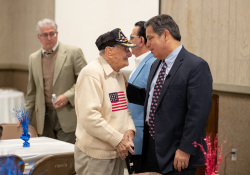 November 8, 2019: Senator Jay Costa hosts luncheon to honor veterans.