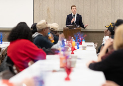 November 8, 2019: Senator Jay Costa hosts luncheon to honor veterans.