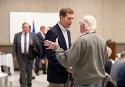 November 8, 2019: Senator Jay Costa hosts luncheon to honor veterans.
