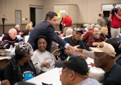November 8, 2019: Senator Jay Costa hosts luncheon to honor veterans.