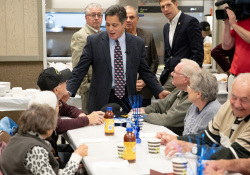 November 8, 2019: Senator Jay Costa hosts luncheon to honor veterans.