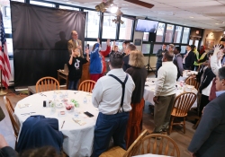 November 17, 2022: Senator Costa attends the Wilkinsburg Gives Thanks breakfast, sponsored by the Wilkinsburg Chamber of Commerce and hosted by the staff and students of the Western Pennsylvania School for the Deaf.