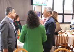 November 17, 2022: Senator Costa attends the Wilkinsburg Gives Thanks breakfast, sponsored by the Wilkinsburg Chamber of Commerce and hosted by the staff and students of the Western Pennsylvania School for the Deaf.