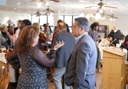 November 17, 2022: Senator Costa attends the Wilkinsburg Gives Thanks breakfast, sponsored by the Wilkinsburg Chamber of Commerce and hosted by the staff and students of the Western Pennsylvania School for the Deaf.