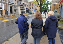 October 16, 2019: Sen. Costa joined Wilkinsburg Mayor Marita Garrett and local officials to discuss economic development efforts in downtown Wilkinsburg.