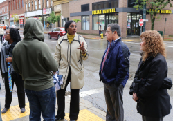 October 16, 2019: Sen. Costa joined Wilkinsburg Mayor Marita Garrett and local officials to discuss economic development efforts in downtown Wilkinsburg.