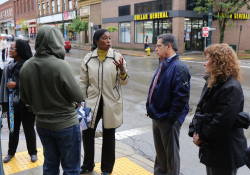 October 16, 2019: Sen. Costa joined Wilkinsburg Mayor Marita Garrett and local officials to discuss economic development efforts in downtown Wilkinsburg.