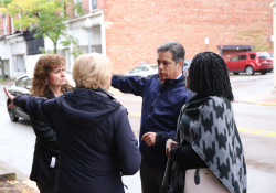 October 16, 2019: Sen. Costa joined Wilkinsburg Mayor Marita Garrett and local officials to discuss economic development efforts in downtown Wilkinsburg.
