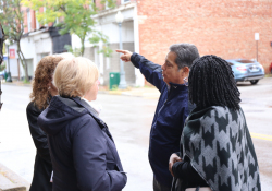 October 16, 2019: Sen. Costa joined Wilkinsburg Mayor Marita Garrett and local officials to discuss economic development efforts in downtown Wilkinsburg.
