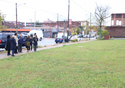 October 16, 2019: Sen. Costa joined Wilkinsburg Mayor Marita Garrett and local officials to discuss economic development efforts in downtown Wilkinsburg.