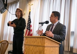 May 30, 2019: Sen. Costa updated the staff of the Western Pennsylvania School for the Deaf, along with some local municipal leaders, on current issues facing our Commonwealth.