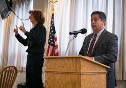May 30, 2019: Sen. Costa updated the staff of the Western Pennsylvania School for the Deaf, along with some local municipal leaders, on current issues facing our Commonwealth.